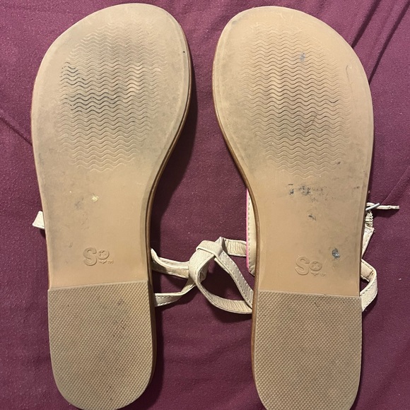 neon pink sandals - Picture 2 of 2